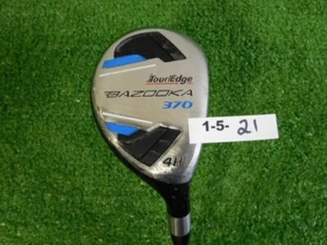 Tour Edge Bazooka 370 24* 4 Hybrid Uniflex Graphite 38.75" - Picture 1 of 5