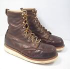 Thorogood Men's 9 Ee American Heritage 8" Usa Wedge Work Boots Steel Toe