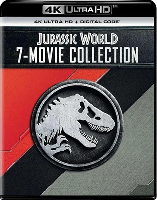 Jurassic World 7-Movie Collection - 4K Ultra HD + Digital 4K UHD Blu-ray  NEW - Imagem 1 de 4