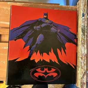VINTAGE 1997 BATMAN ROBIN DC COMICS TRADING CARD SCHOOL 3 RING BINDER - Picture 1 of 6