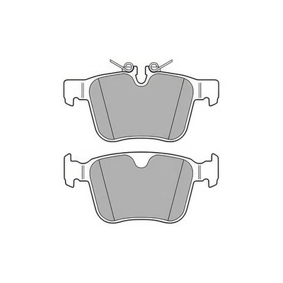 DELPHI LP3167 Brake Pad Set Rear Fits Land Rover Discovery Sport 2.0 4x4 2.0 D - Image 1 of 4