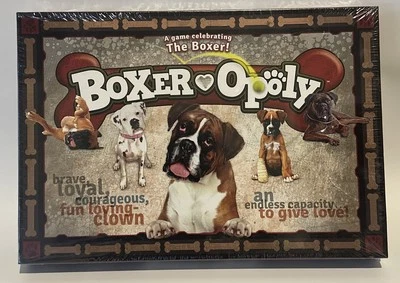 Boxer-Opoly Board Game Monopoly Variant BRAND NEW & SEALED - Image 1 of 4