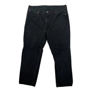 Vintage Levi’s 550 Black Faded Jeans Größe 40x30 Relaxed Fit LESEN - Bild 1 von 6