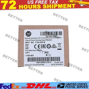 New Factory Sealed AB 1794-IE8 /B Flex 8 Point Analog Input Module 1794IE8 - Picture 1 of 3