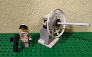 LEGO Star Wars Hoth Rebel Brown Visor Minifigure sw0016 Turret Snowspeeder 7130 - Picture 1 of 4