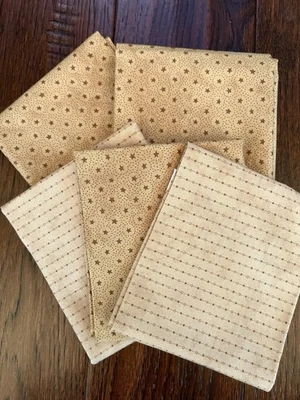 MODA Seasonal Little Gatherings Primitive Gatherings Fat Quarters/Half Yards VTG - Image 1 of 4