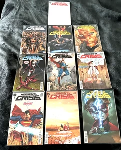 Heroes In Crisis Issues #1-9 Set 2018 DC Comics + Blank #1 First Prints New!! - Picture 1 of 14