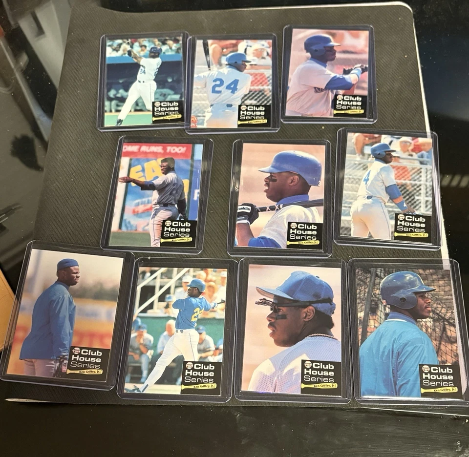 Ken Griffey Jr 1992 Front Row Club House Series Set 1-10, Seattle Mariners HOF - Изображение 1 из 4