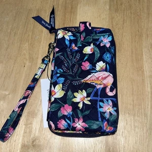 Vera Bradley RFID großes Smartphone Armband in Flamingo Garten Party Flamingos - Bild 1 von 11