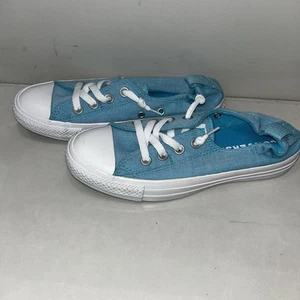 Neu Converse blau türkis Shoreline einfache Slipper Schuhe Turnschuhe Damen 7 - Bild 1 von 7