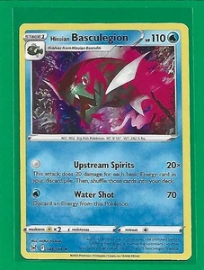 Pokémon TCG SWSH Lost Origin Hisuian Basculegion #45/196 Holo Rare - Picture 1 of 2