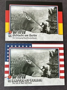 2025 Historische Autogramme 2.WK, Schlacht um Berlin Basiskarte & Karte 1 von 100 ausgegeben - Bild 1 von 2