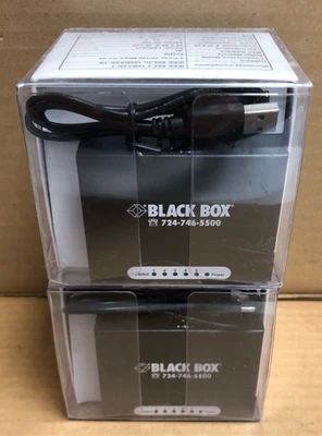 NEW! (X2) Network Switch 5Port 10/100Mbps Copper RJ45 USB Powered Ethernet - Image 1 of 4