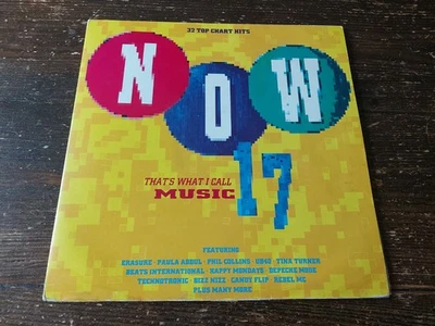 NOW 17 - Double Vinyl - That's What I Call Music. 1990 EMI Gatefold. - Image 1 of 4