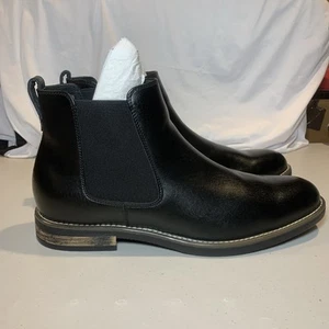 Botas Chelsea Bruno Marc Negras Hombre Talla 12 [C1] - Imagen 1 de 8