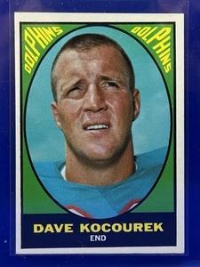 1968 TOPPS FOOTBALL #88 DAVE KOCOUREK MIAMI DOLPHINS - Picture 1 of 2