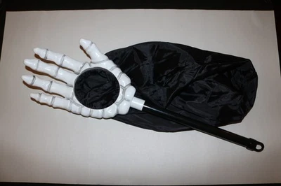 Target Halloween skeleton hand trick or treat cloth bag durable - Image 1 of 3