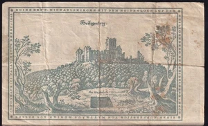 Germany Heidelberg 1 Million Mark 1923 Old Emergency Paper Money Banknote VF / 2 - Picture 1 of 2