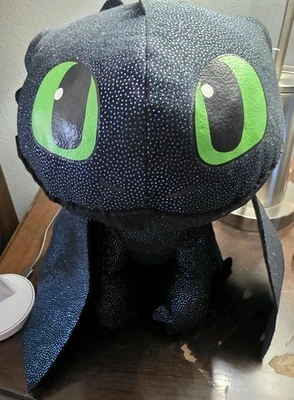 Peluche Dreamworks Cómo entrenar a tu dragón sin dientes El mundo oculto 12 en negro Foto 1 de 4