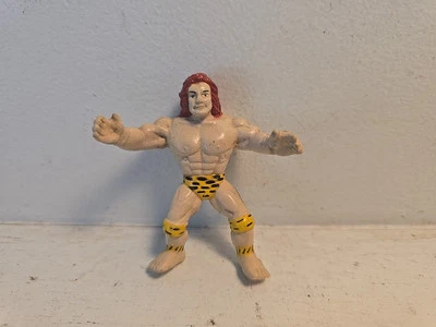 WWF WWE Mini KO Bootleg Wrestling Mini Figure Jungle Man Jimmy Snuka - Image 1 of 2