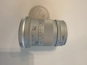 Kipon 75mm f2.4 Iberit leica L Mount lens for sl sl2 sl2s sl3 - Picture 1 of 3