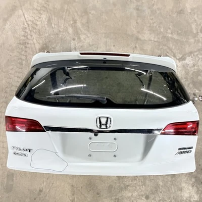 Honda Pilot 2016-2018 maletero tapa portón trasero cámara de visión trasera potencia blanco OEM Foto 1 de 4