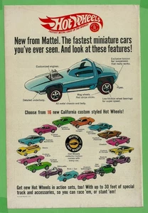 Vintage 1968 Original 1st Hot Wheels Red Line Redline Ad Cheetah Original 16 Nice - Bild 1 von 1