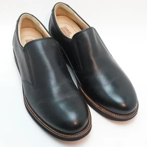 Samuel Hubbard Herren 10 W Frequent Traveler Slipper schwarz Leder eleganter Schuh - Bild 1 von 9