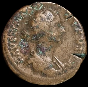 Sesterce Faustine - Bild 1 von 2