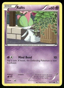 Pokemon Tcg Ralts #59 Pokemon Legendary Treasures LP - Picture 1 of 2