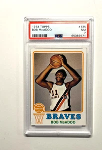 1973 Topps Bob McAdoo #135 HOF Rookie RC PSA 7 NMint - Bild 1 von 2