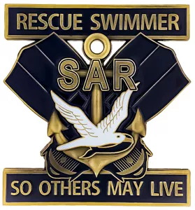 Search and Rescue Swimmer Coin/Medallion - Picture 1 of 6