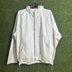 Ralph Lauren Jacket Mens XL RLX White Full Zip Golf Windbreaker Full Zip WT - Picture 1 of 15