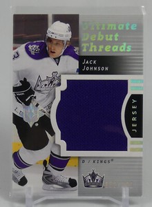 Jack Johnson - 2007-08 Ultimate Collection #DT-JJ Debut Threads Jerseys #132/200