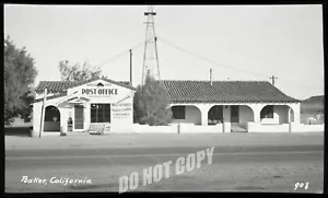 Historisches Foto Neg BAKER CALIFORNIA - U S POST OFFICE Store 1930er San Bernardino - Bild 1 von 1