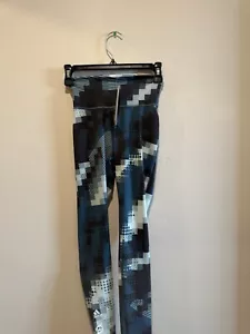 Adidas x Peloton Believe This HighWaist 7/8's Legging Mint Indigo Women's XS NWT - Picture 1 of 4