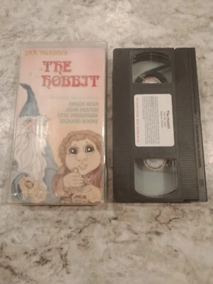 1992 The Hobbit Animated Movie VHS- Lord of the Rings Foto 1 de 4