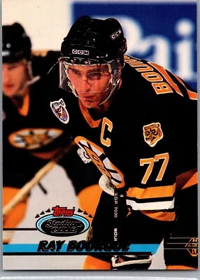 1993-94 Topps Stadium Club Hockey - #160 Ray Bourque - Image 1 of 2