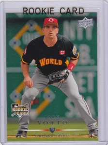 Tarjeta de novato Joey Votto 2008 Upper Deck béisbol Cincinnati Reds MLB RC - Imagen 1 de 2