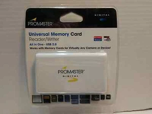 Promaster Digital 6398 Universal Memory Card Reader/Writer USB 2.0 Multi-Card - Picture 1 of 1