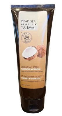 AHAVA Dead Sea Essentials Coconut Salt Scrub  Exfoliant 7.5 Fl Oz  DISCONTINUED - Image 1 of 2