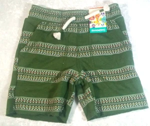 Garanimals Toddler Boy Print Dark Olive  Shorts 18mos - Picture 1 of 4