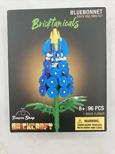 Bricktanicals Blue Bonnet Ziegelbau Set Blume blau 96 Teile Brickcraft Alter 8 - Bild 1 von 22
