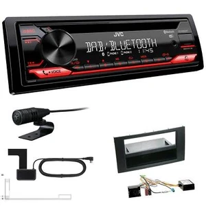 JVC KD-DB622BT DAB inkl Antenne Bluetooth Set für Ford Kuga schwarz mit Canbus - Bild 1 von 5