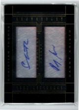 2015-16 Panini Dual AUTO #12 Christian Thomas/Danny Kristo/299 (ref 235669)