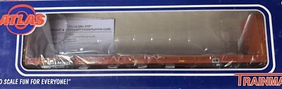 ATLAS O 3-RAIL CSX (PATCHED) 62’ BULKHEAD FLAT CAR! O SCALE FREIGHT - Image 1 of 3
