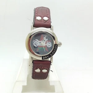 Damen Armbanduhr BOY LONDON 31-M Vintage 85 -90er Lederarmband braun 310003 - Bild 1 von 5