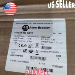 New Allen Bradley Servo Drive Kinetix 300 2097-V34PR5 2097 V34PR5 AB - Picture 1 of 4