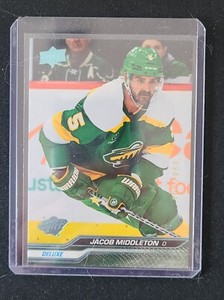 2023-24 Upper Deck Series 1 Deluxe Parallel #90 Jacob Middleton 101/250