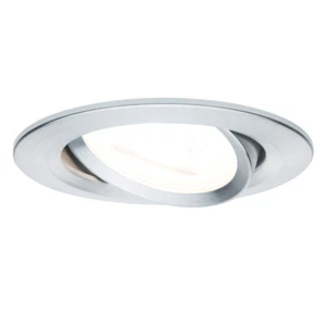 Paulmann 936.02 LED Einbauleuchte Nova Leuchtmittel 7W / GU10 Lampe Aluminium - Bild 1 von 5